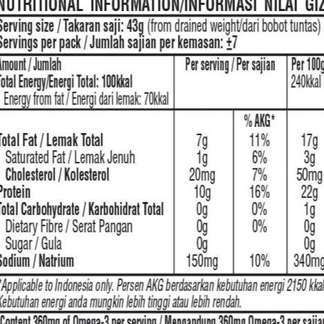 

ready Ayam Brand - Ikan Tuna Kaleng Flakes in Oil 150gr murah