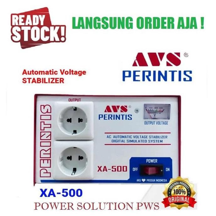 STABILIZER AVS PERINTIS XA-500, STABILIZER PERINTIS 500WATT