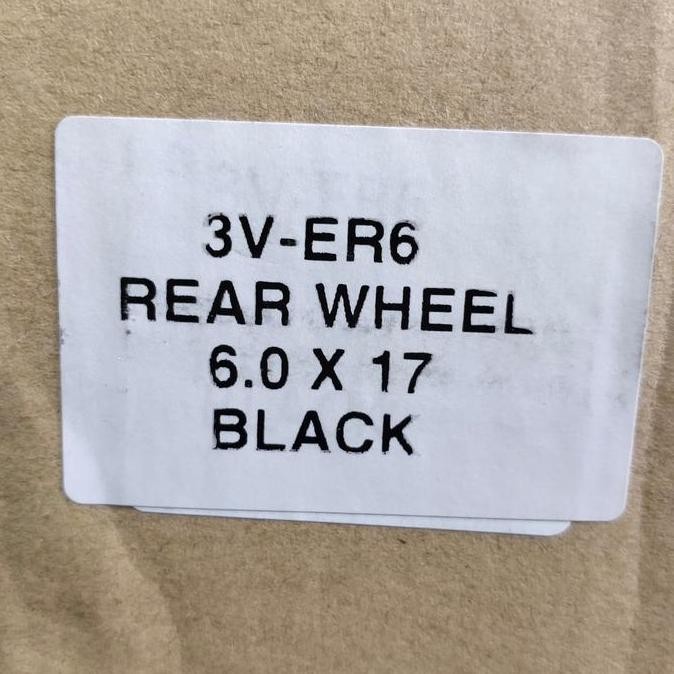 Velg racing belakang DELKEVIC tapak lebar 6inch ER6