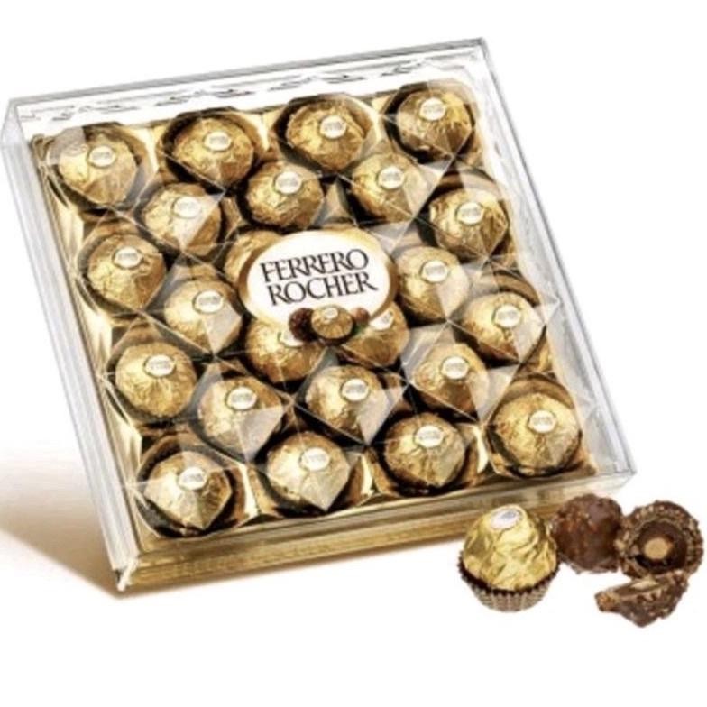 

Promo [Langsung Kirim Free Kartu Ucapan+Pita Valday] Ferrero Rocher Chocolate T24 Isi 24 T16 Ferero Coklat Valentine Kado Valentine Hari Ibu Mothers Day