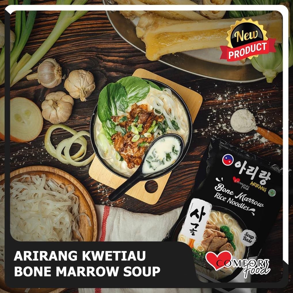 

ready 3 Pcs Arirang Kwetiau Kuah Rasa Bone Marrow 70g (AR50) murah