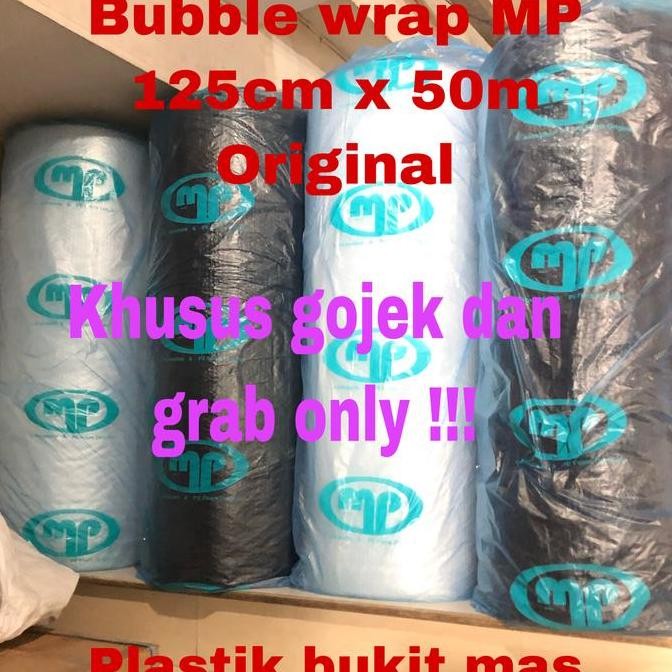 

ready stock bubble wrap 50 m x 125 cm bubblewrap packing roll MP tebal termurah