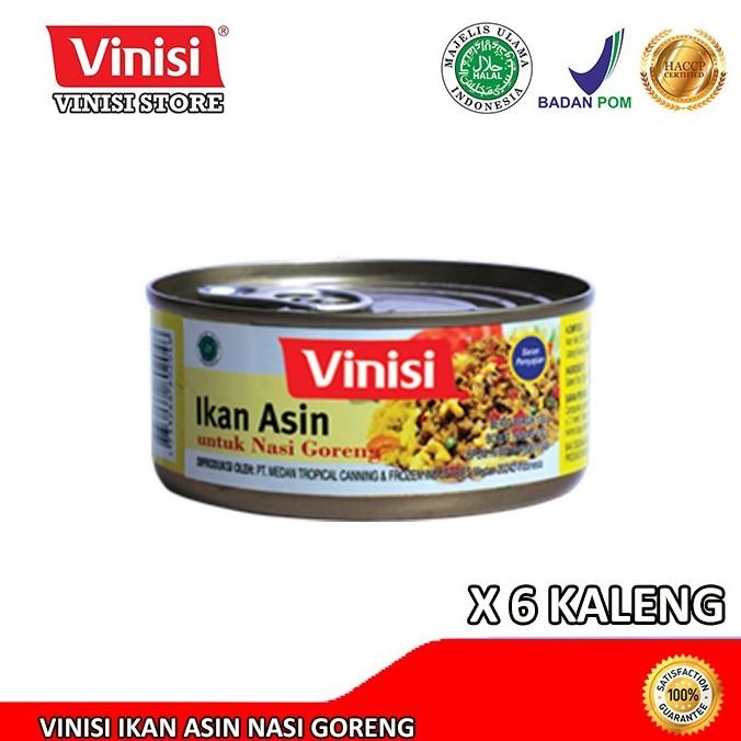 

ready Paket 6 Kaleng Vinisi Ikan Asin Nasi Goreng 120 Gr murah