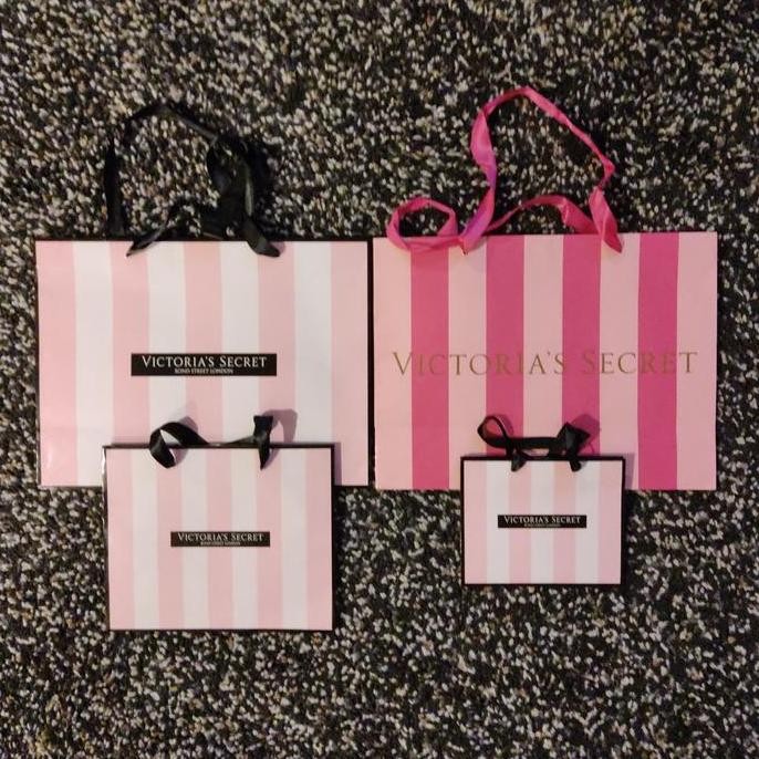 

ready stock Paper Bag Victoria Secret Victoria's - S M L