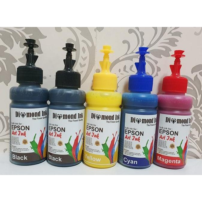 

Paket Tinta Art Paper Diamond Ink @5 Botol
