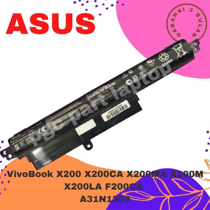 Baterai Original Asus F200Ca X200 X200Ca X200M X200Ma Series
