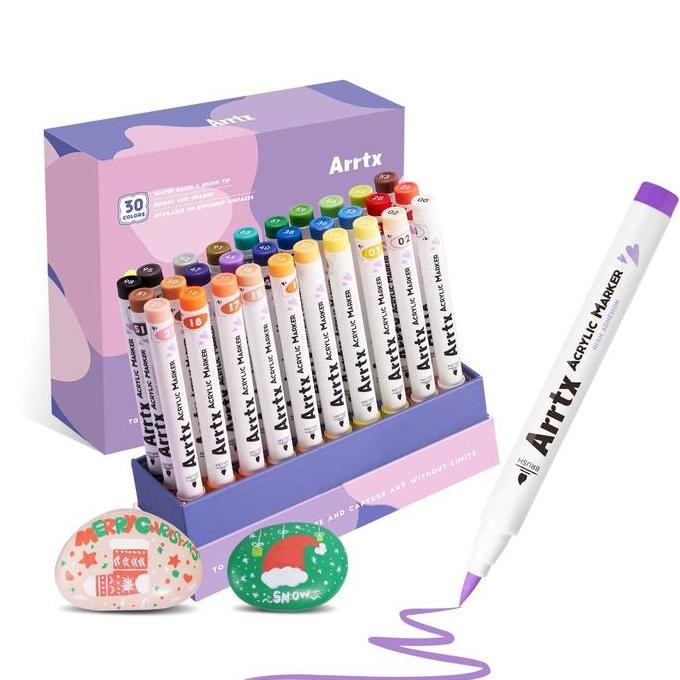 

ready ARRTX ACRYLIC MARKER SET 30CLR (New Packing)