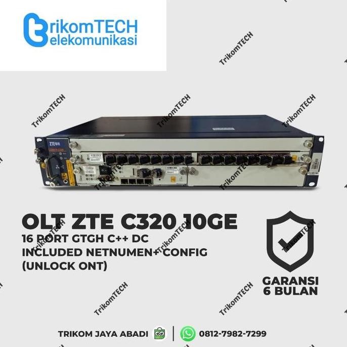 OLT ZTE C320 10G 16 PORT C++