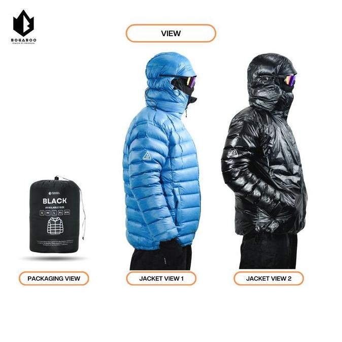 Jaket Snow Peak Bogaboo Cleine Fp 850 Goose Down Ultralight Waterproof 100% Bulu Angsa Jacket Hiking