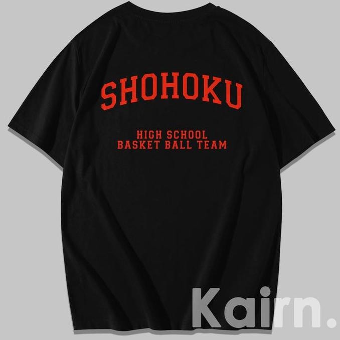 baru Kaos Slam Dunk / Shohoku / kaos Anime Slam Dunk murah