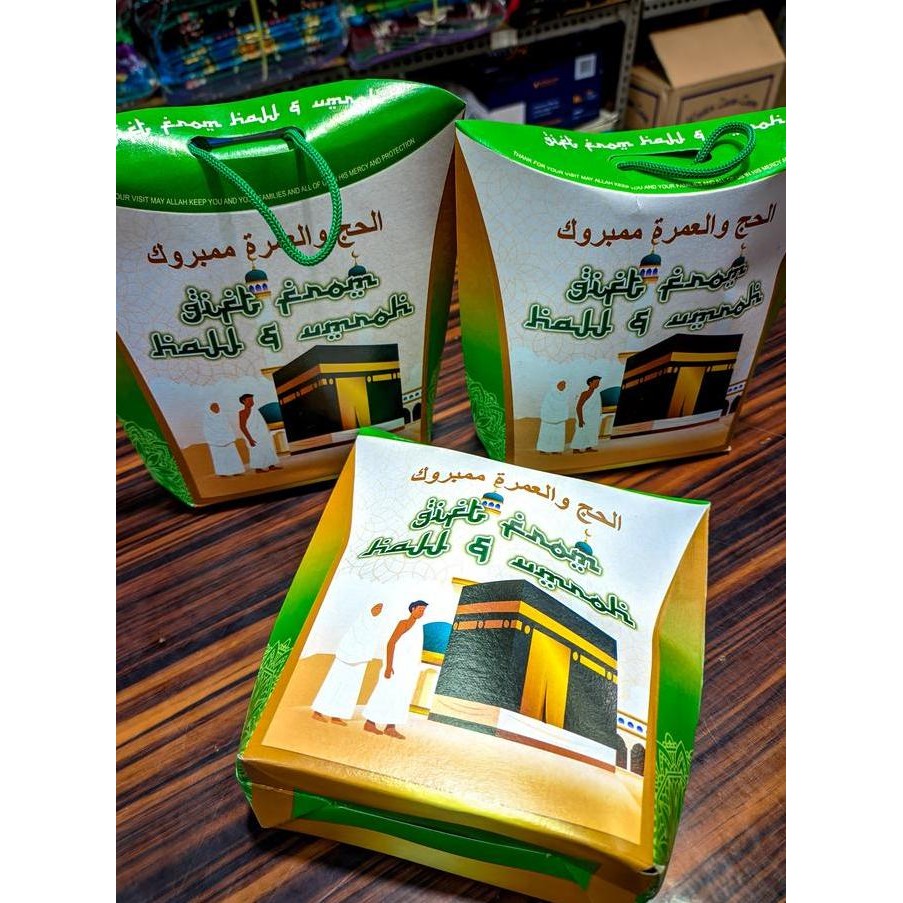 

ready stock Paperbag TALI Gift From Haji & Umroh isi 100pcs Kertas