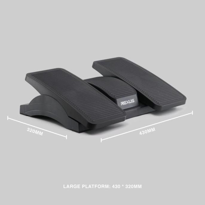 Rexus Angle Pedestal Ergonomic Footrest / Foot Rest / Footrest ergo / Rexus Pedestal