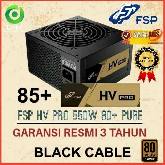 PSU FSP HV PRO 550W 80+ pure