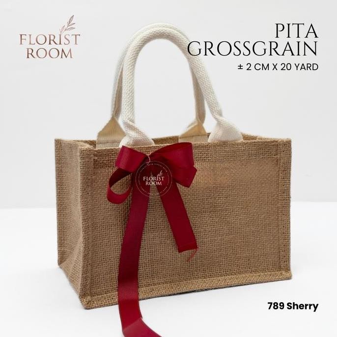 

ready stock Pita Grossgrain 2.5cm x 20yard