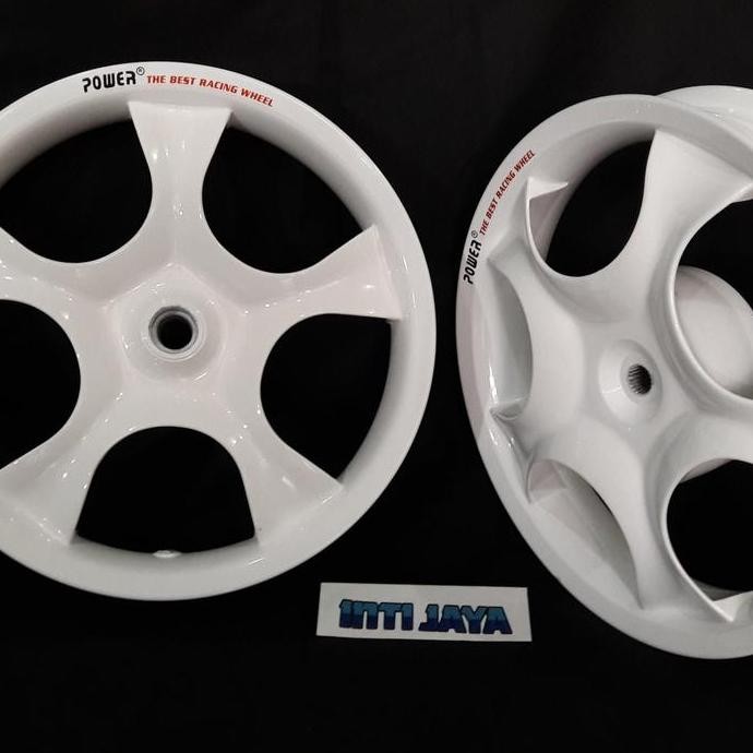 velg Mio type rose putih POWER