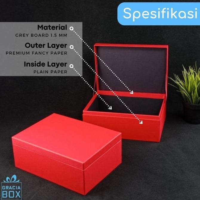 

ready stock Kotak Kado/Gift Box/Treasury Box ukuran 25 cm x 18 cm x 9 cm