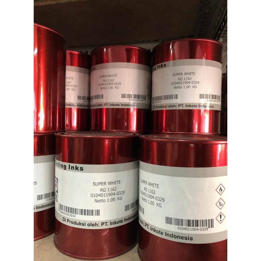 

ready Cat printing sablon royalguard RG 1162 white putih