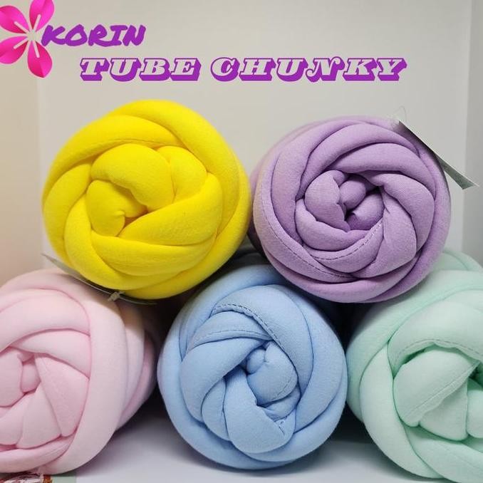 Benang Rajut Candy Yarn / Chunky Yarn / Candy Chunky Yarn [250gr] murah
