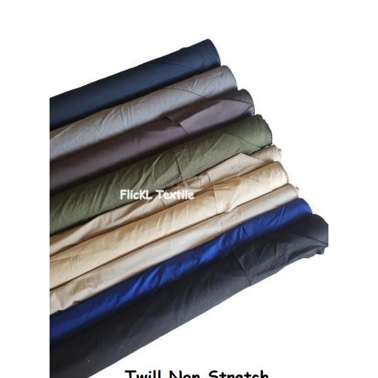 Kain Twill 2010 Bahan Twill Non Stretch Bahan Twill 2010 Twill Tidak Melar Kain Twill Chino Non Stre
