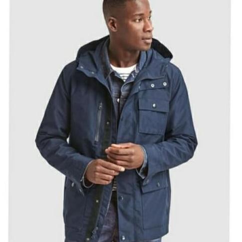 Jaket Outdoor Gap Waterproof Navy