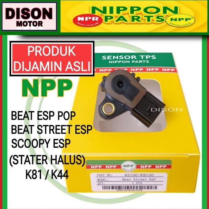 Tersedia Sensor TPS npp Beat esp Beat pop Beat street esp Scoopy esp original sensor throttle npp Mo