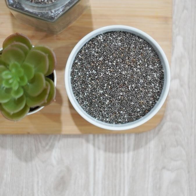 

(Expert) Chia Seed Organic 500 gr Black Chiaseed Original Premium