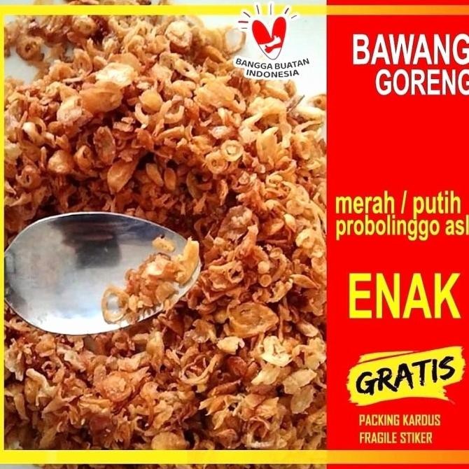 

(Expert) bawang goreng asli probolinggo botol besar 200 gram
