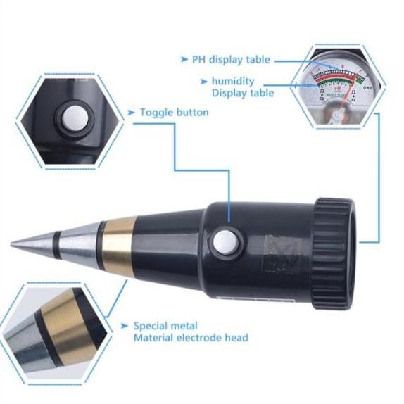 PH Meter Tanah Akurat VT05