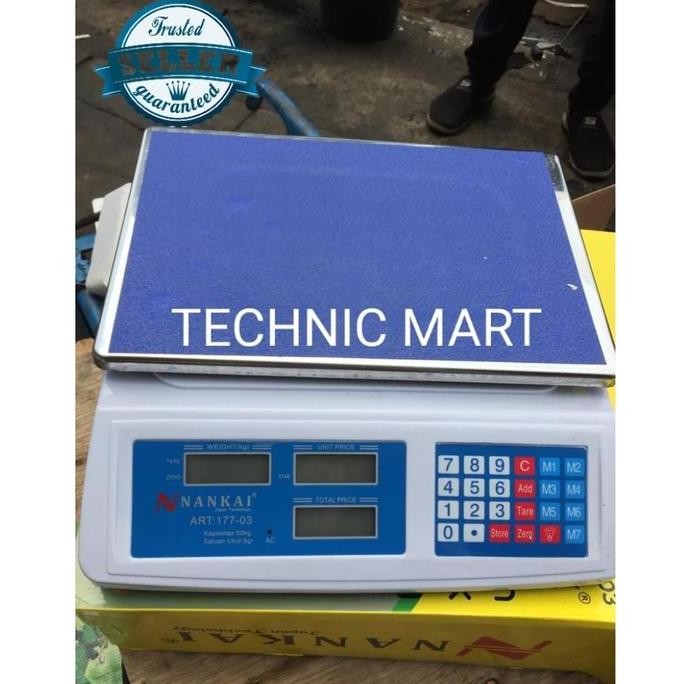 Nankai Timbangan Duduk Digital 50kg