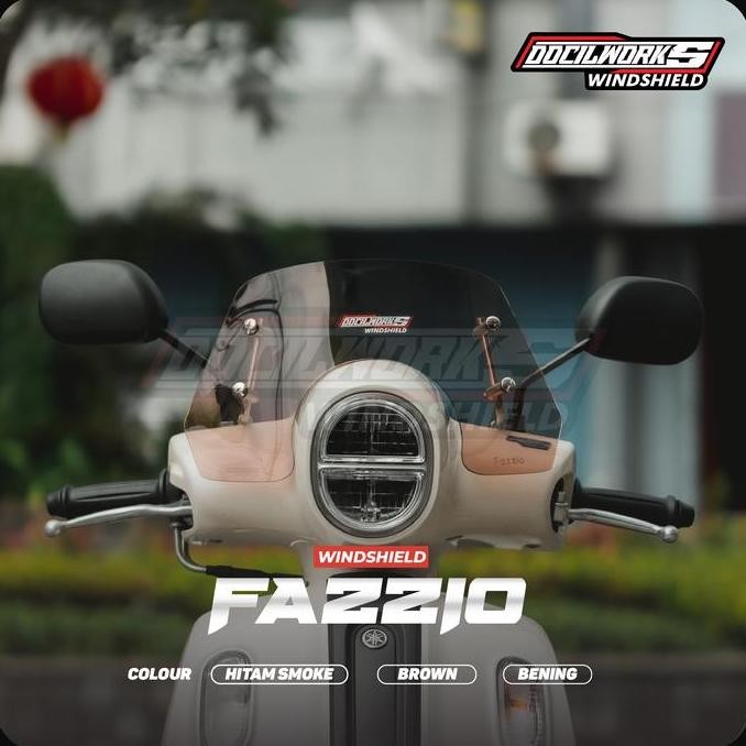 windshield yamaha fazzio | visor fazzio | fazzio | windshield Fazzio terlaris