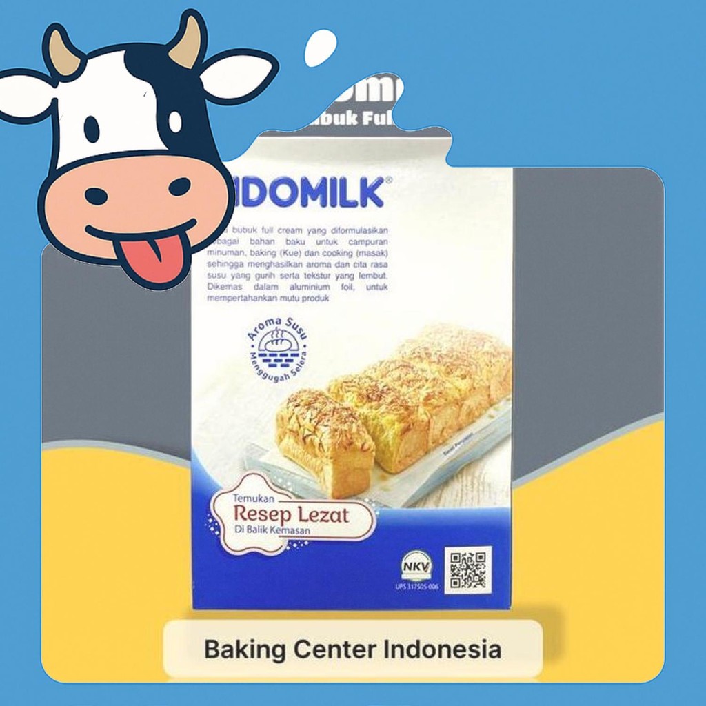 

Indomilk Susu Bubuk Full Cream Baking & Cooking 400Gr