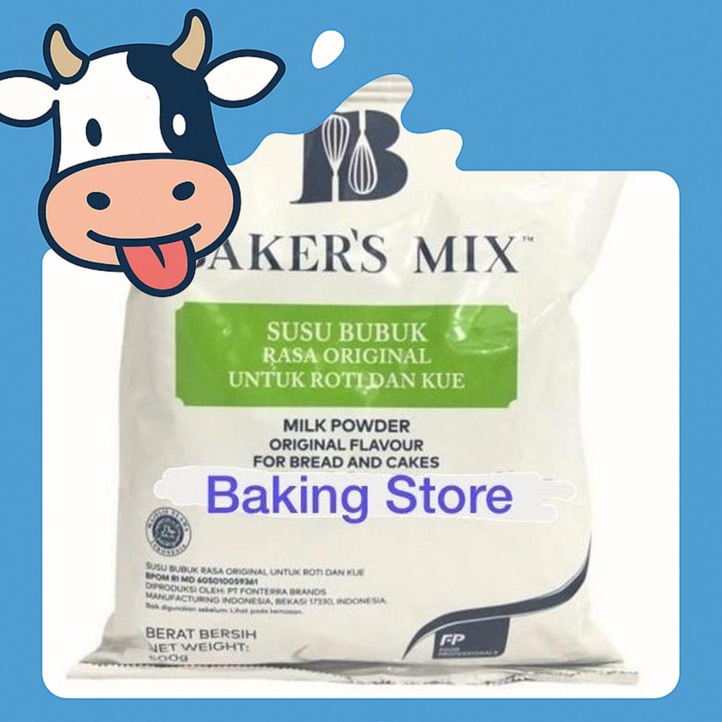 

Free Ongkir Susu Bubuk BakerS Mix Milk Powder 500Gr