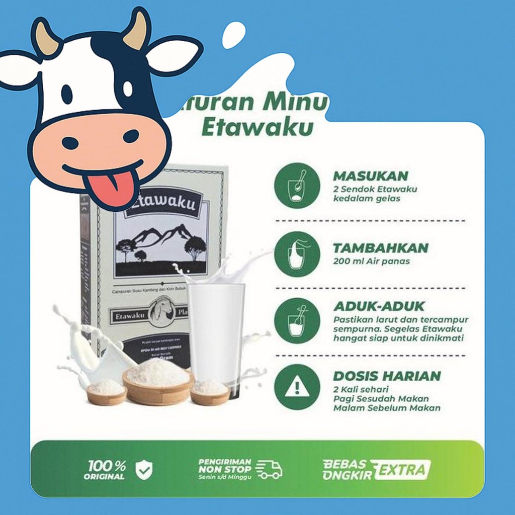 

Diskon Original Susu Etawaku Platinum Original Susu Kesehatan Pernafasan