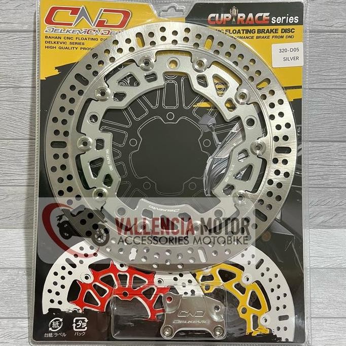 Piringan cakram gsx r150 gsx s 320mm floating cnc dnd delkevic murah