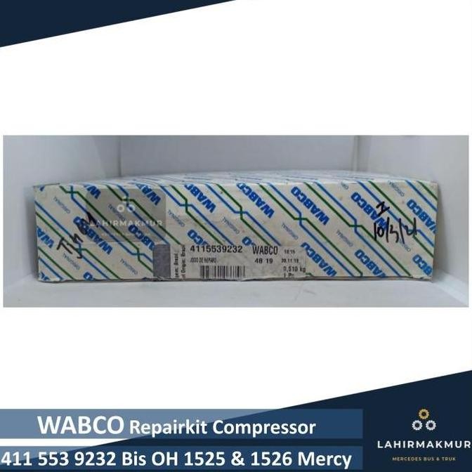 Repairkit Compressor 4115539232 WABCO Bis OH 1525 & 1526 Mercedes Benz