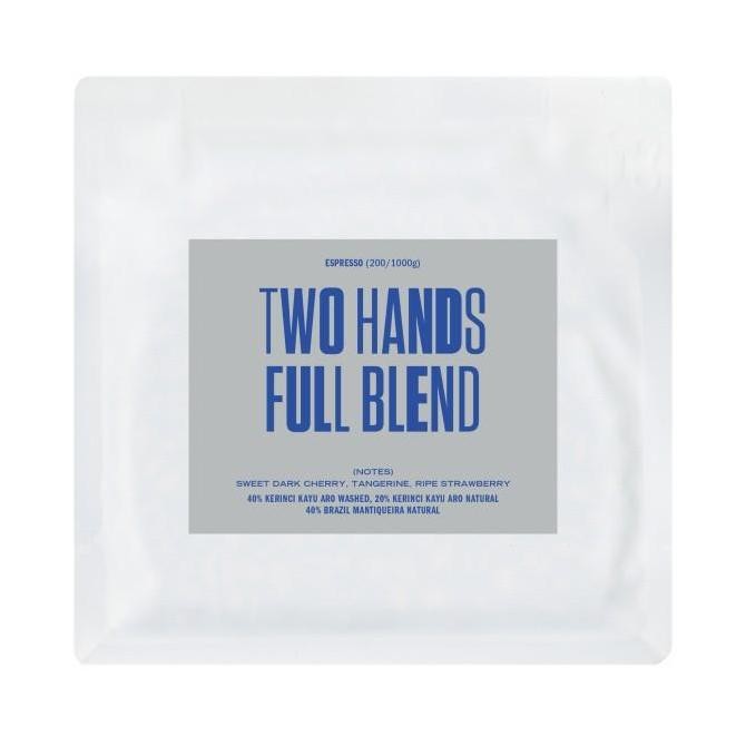 

[[ VELCRO / TWO HANDS FULL BLEND - ESPRESSO BEST SELLER