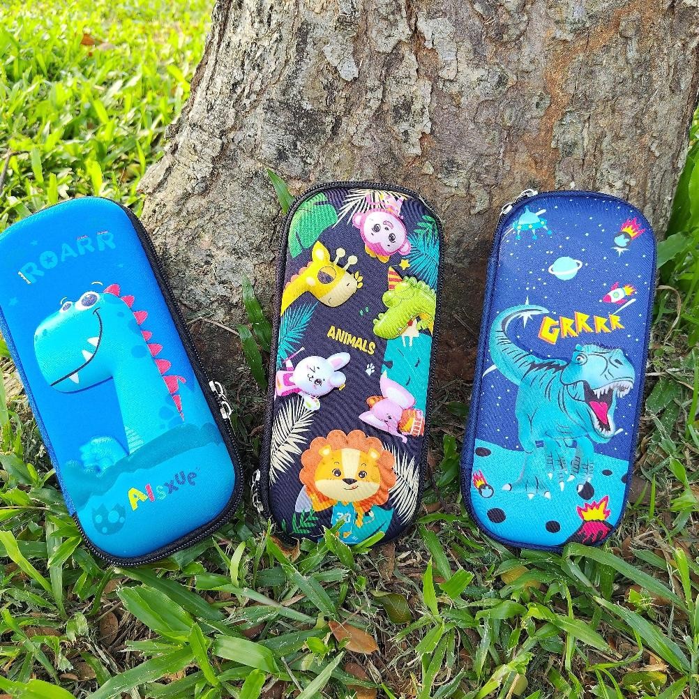 

Promo Kotak Pensil 3D Karakter Animal Dinosaurus Jerapah Pouch Pensil 3 Dimensi Lucu Anak Sekolah Tk-Sd