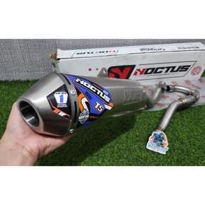 Murah Knalpot Noctus T5 Bore Up Original Stainless Klx Dtracker Crf