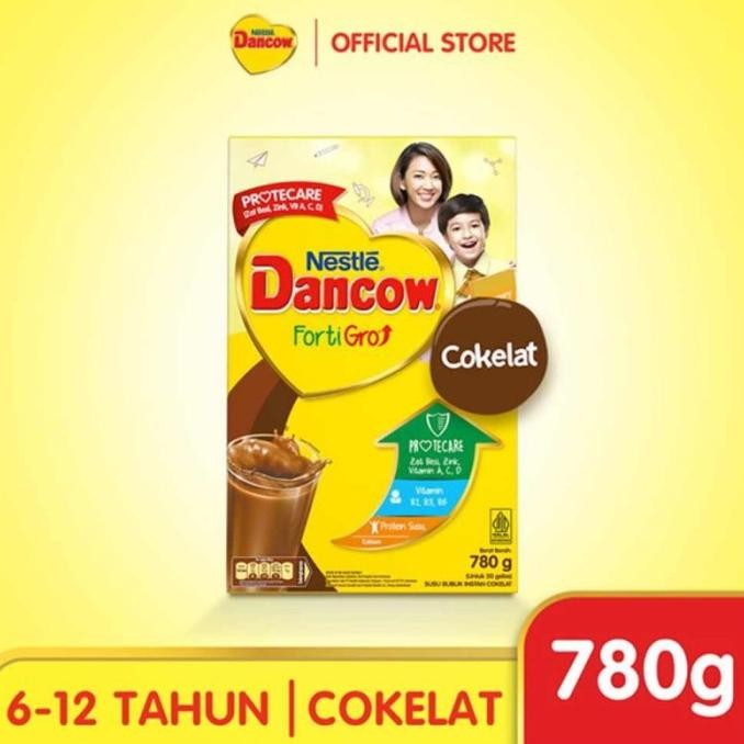 

(Expert) DANCOW FORTIGRO COKLAT, FULL CREAM, T UK.780GR UNTUK USIA 6-12TAHUN