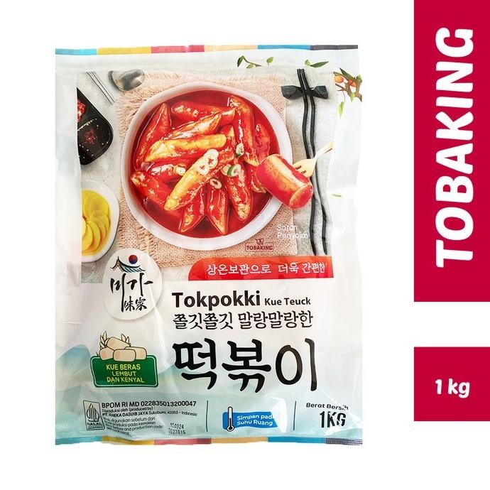 

(Expert) Topokki Kue Teuck 1 kg Kue Beras Tokpokki Rice Cake Korea