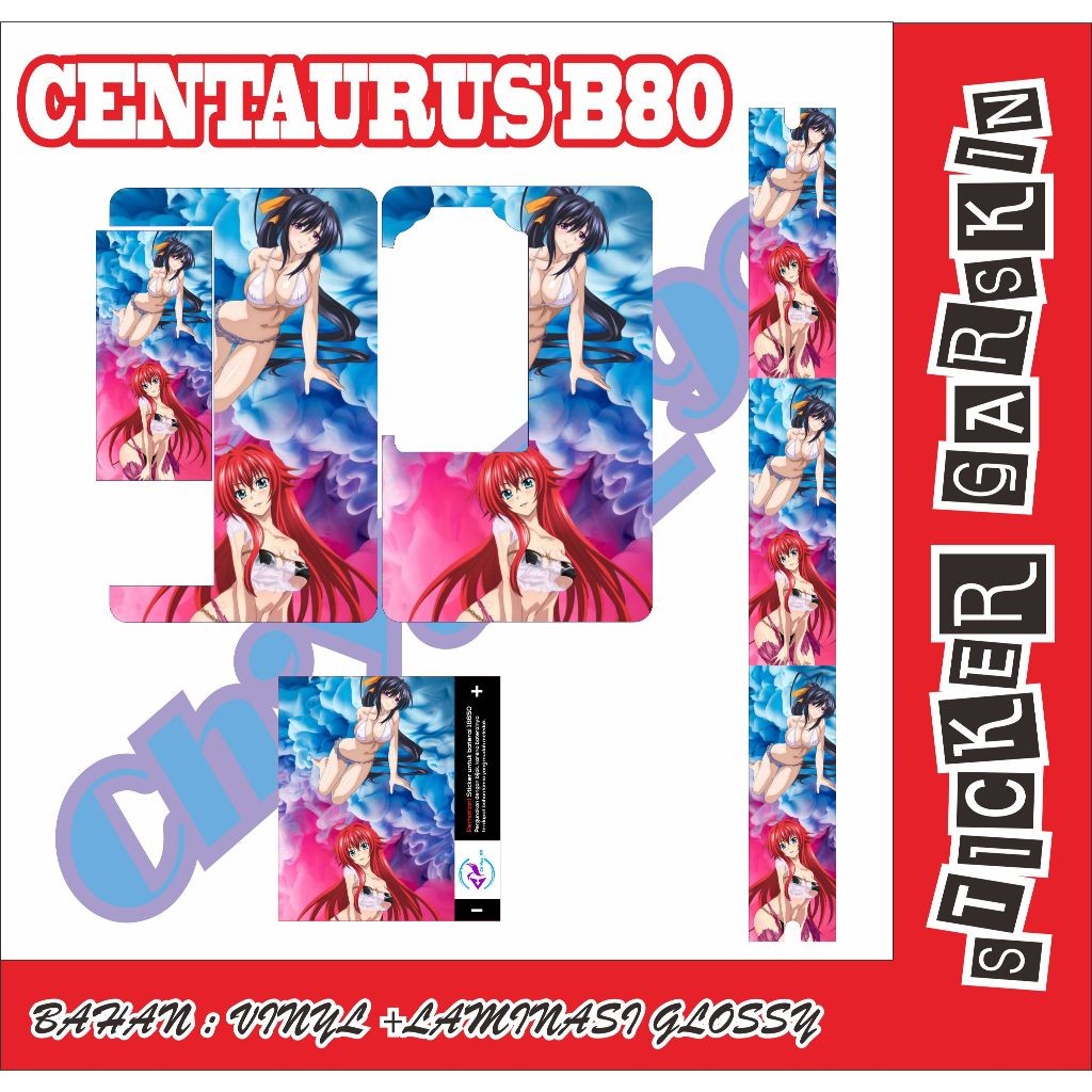 

Highscool Dxd B80 I Garskin Stiker Custom Fullbody Bisa COD