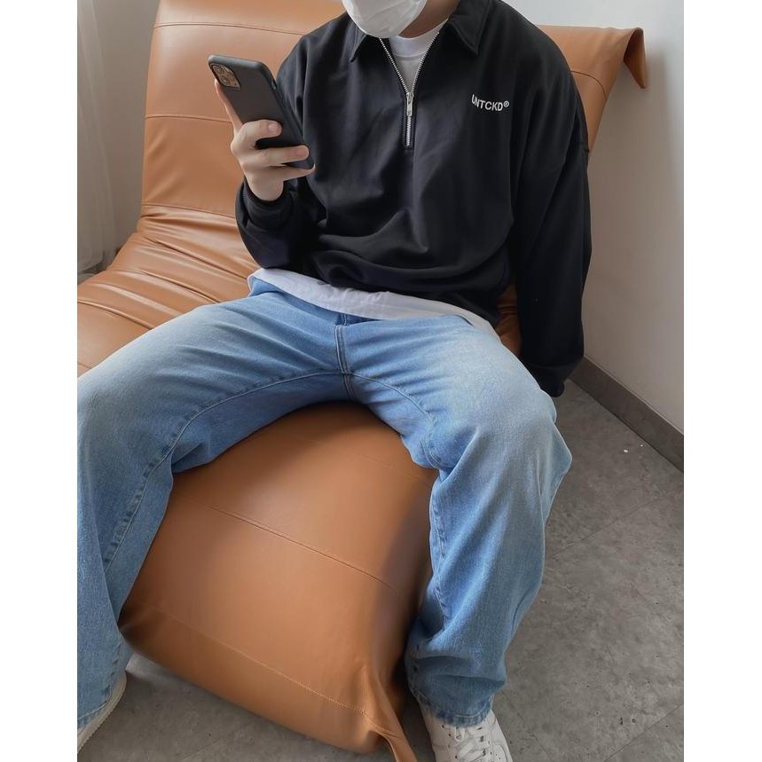 Sale Halfzip Rugby Shirt Black