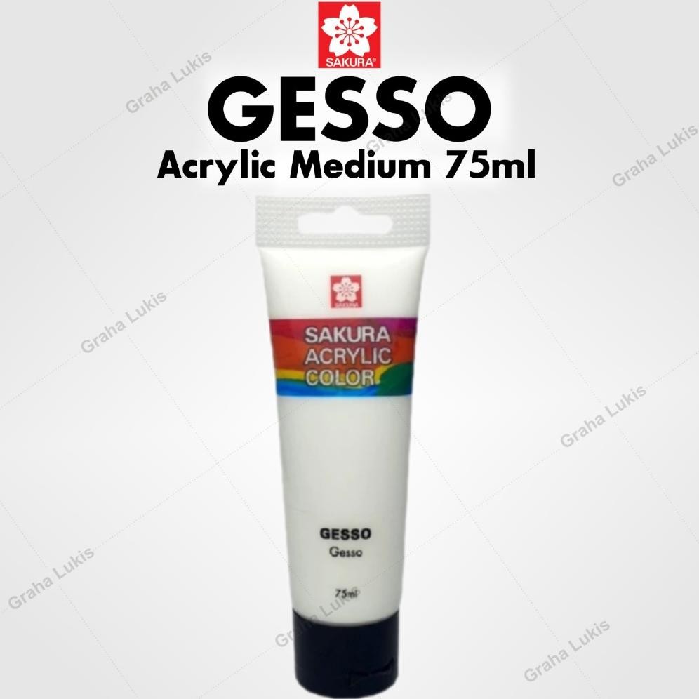

Sakura Acrylic Medium 75ml Gesso Terlaris
