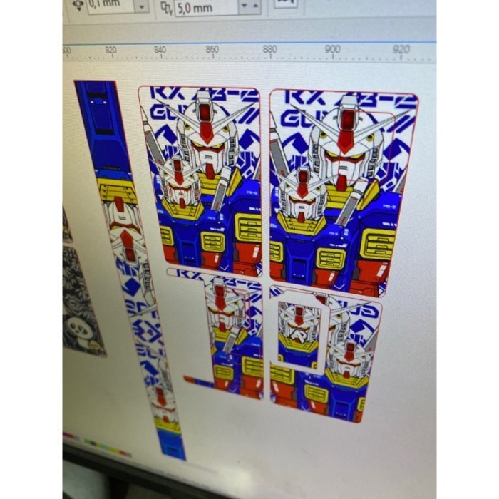 

Terlaris Stiker B80 B60 Centa Aio Gundam Garskin Stiker Custom Fullbody Bisa COD