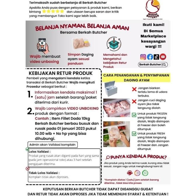 

(Expert) Telur Ayam Kampung (15 butir) Berkah Butcher