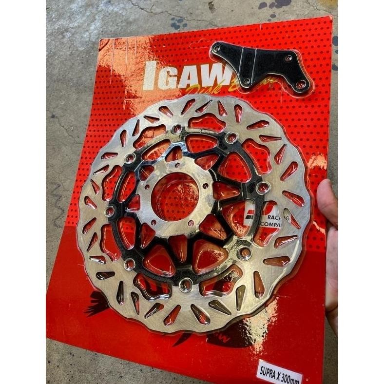 termurah piringan cakram 300mm depan model psm drak hitam supra fit supra lama