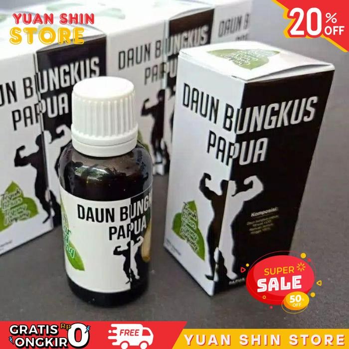 MINYAK DAUN BUNGKUS TIGA JARI/HERCULES ASLI PAPUA TERBAIK