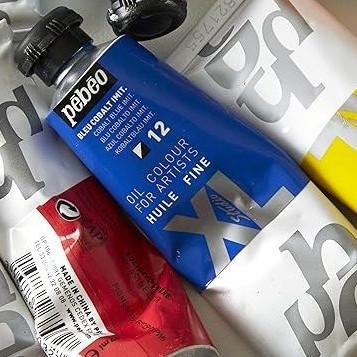 

Pebeo Studio XL Fine Oil Paint 200 ml Tube Paint Color Cat Minyak Terlaris