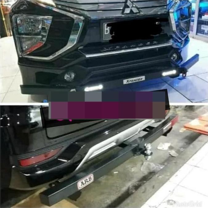 Paket Tanduk Depan + Towing Arb Belakang Untuk Mobil Xpander Original Dan Terpercaya