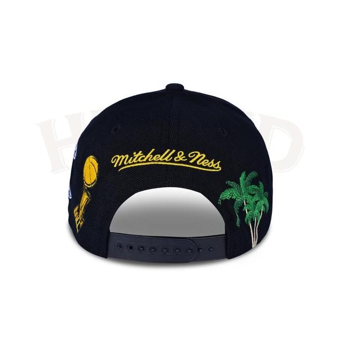 Murah Topi Mitchell And Ness Nba La Lakers 09-10 Patch Nba Finals Pro Crown